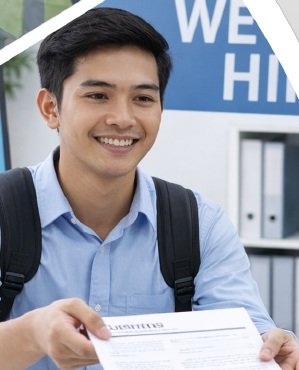 Visual rekrutmen dalam company profile MEI